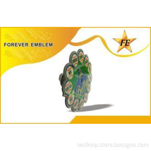 Custom Metal Badge for Promotion Gifts , Printing Pins with